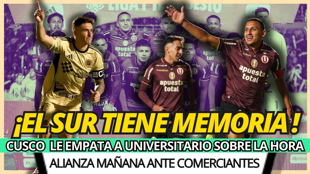 CUSCO FC (1-1) UNIVERSITARIO: ¿FUE PENAL DE RIVEROS?  - HDC