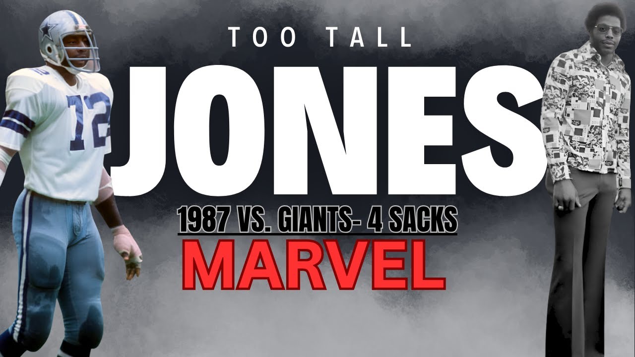 Too Tall Jones Dominated The Giants!| 1987