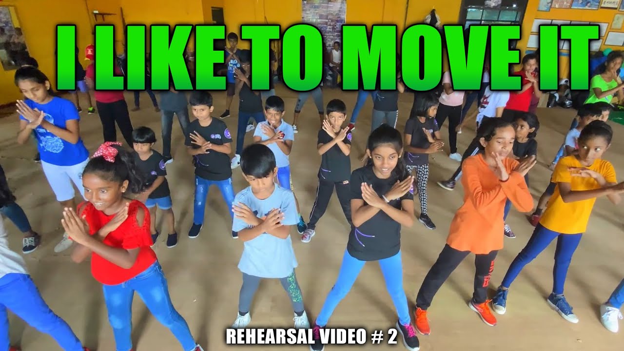 I LIKE TO MOVE IT DaNcE | KIDS | COOL STEPS | REHEARSAL VIDEO # 2 | RaMoD Choreography