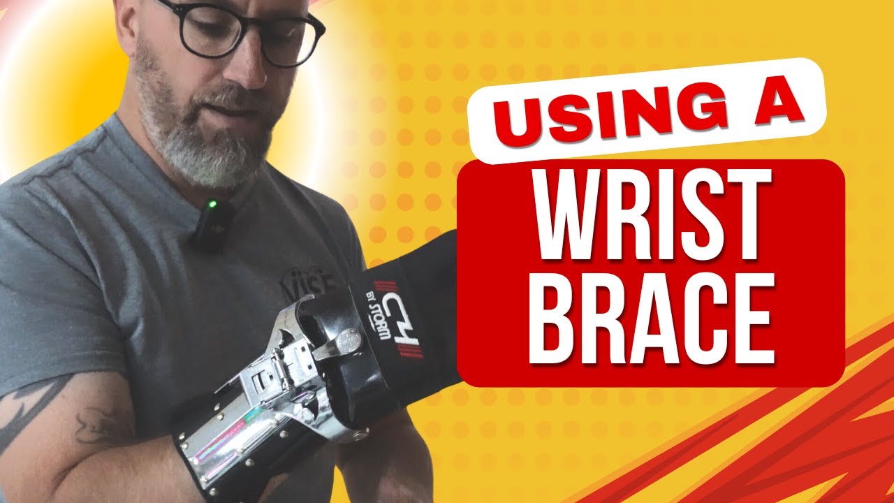 How to get the most out of a wrist brace (if you have to)