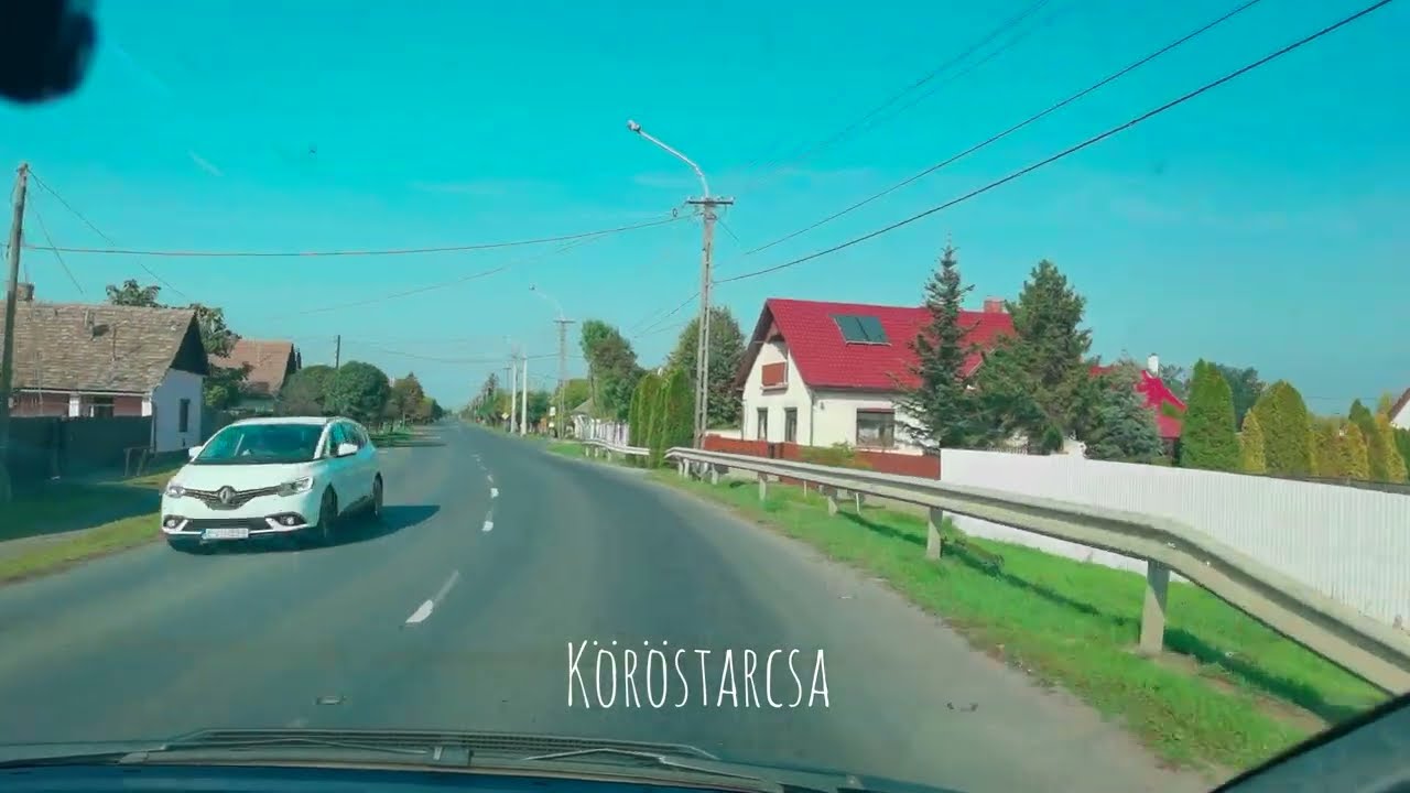 Békés - Mezőberény - Szeghalom (driving in Hungary)