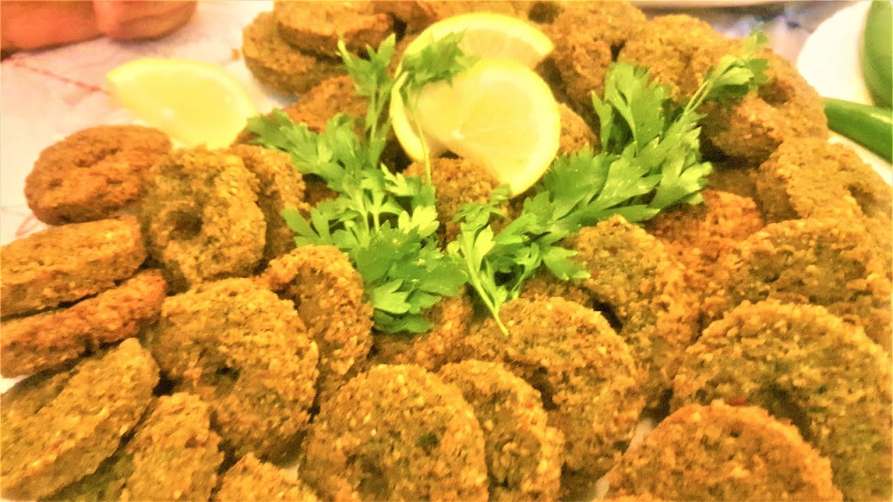 طريقة عمل الفلافل السورية في المنزل ⭐⭐⭐⭐⭐ Falafel