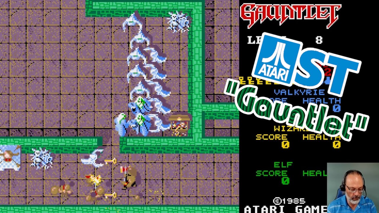 Atari ST Game Play, Gauntlet