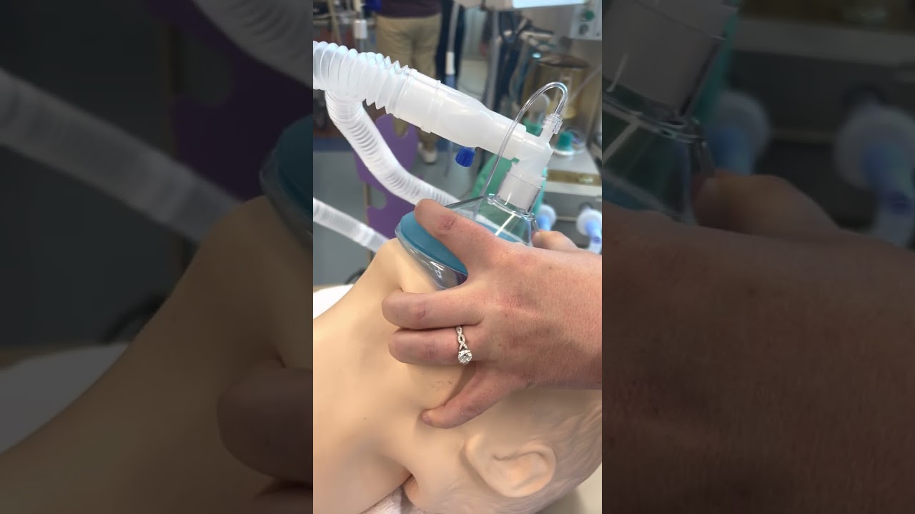 Anesthesia Sim: How to Get a Better Seal w/Mask