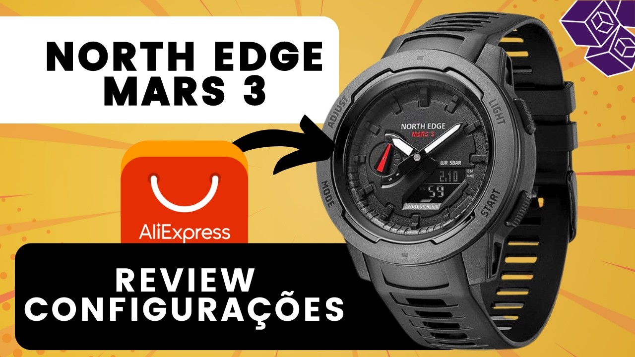 COMO CONFIGURAR TODAS AS FUNÇOES DO NORTH EDGE MARS 3. (REVIEW COMPLETA)