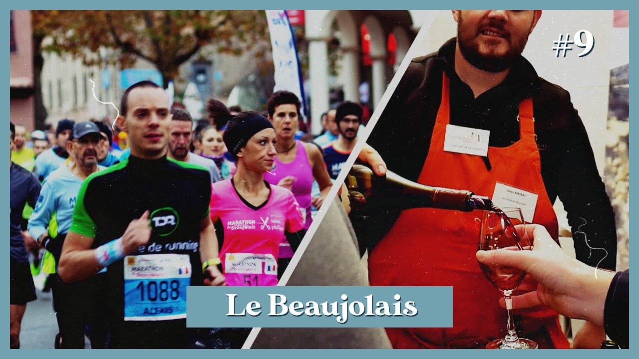 Le MARATHON, le VIN et un SPORT INSOLITE en Beaujolais