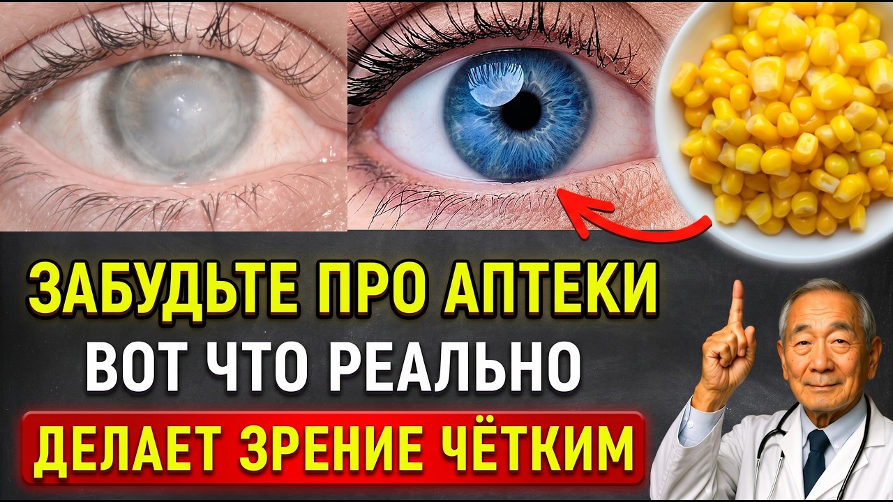 3 простых продукта для поддержки зрения — советы доктора Такаши Ямамото