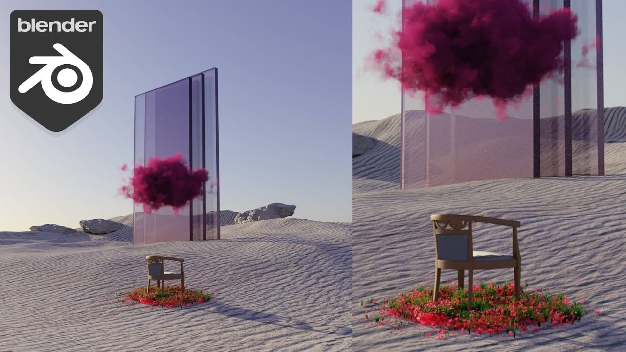 Create an amazing Surreal 3D artwork in Blender -  Breakdown