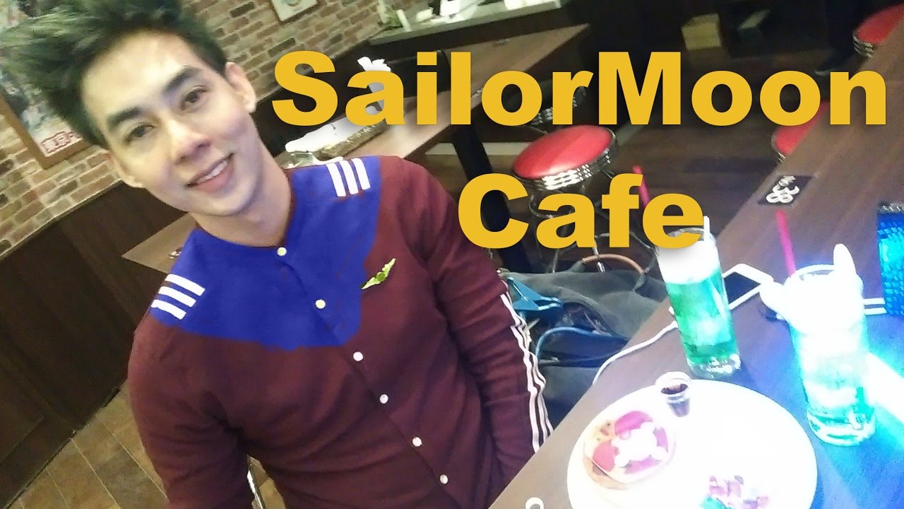 Sailor Moon Crystal Cafe in Anion Station  Shibuya Japan!