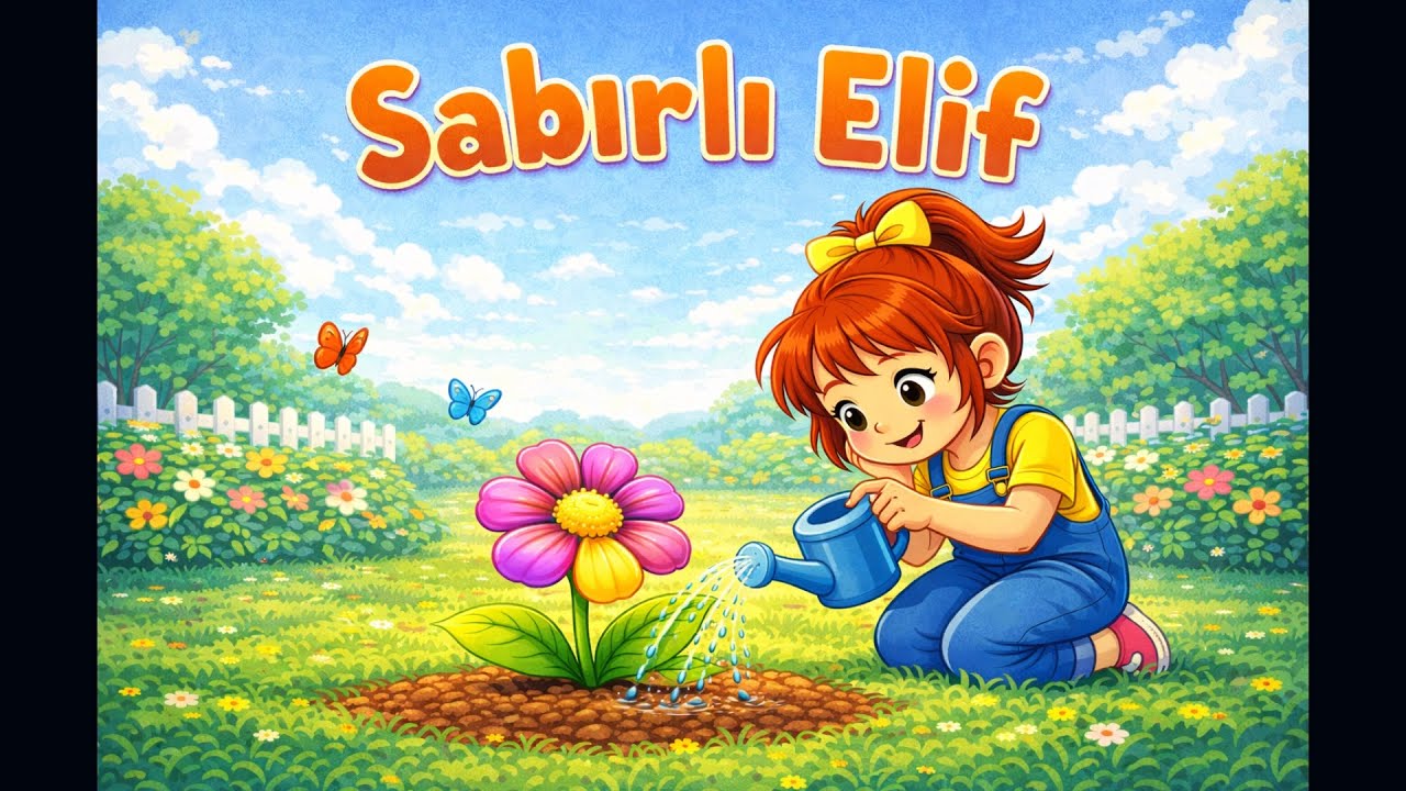 Sabırlı Elif | Sabretmeyi Öğreten Çocuk Masalı | A Beautiful Bedtime Story for Kids