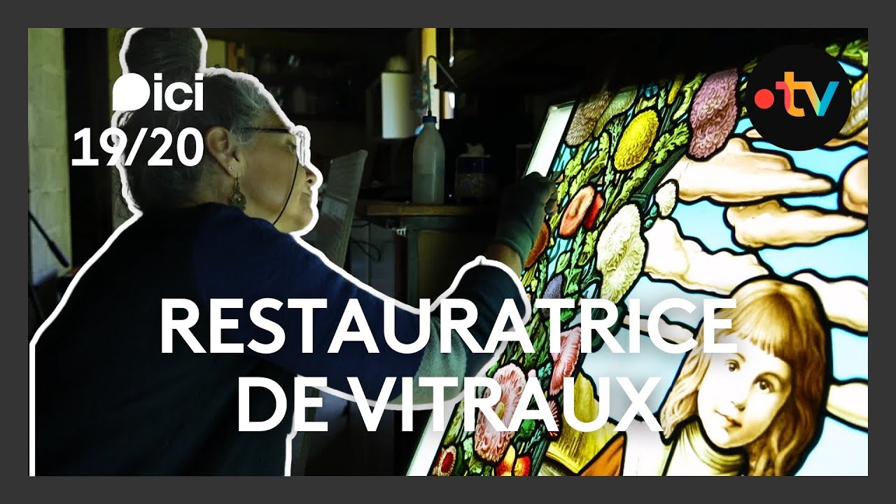 Restauratrice de vitraux, un métier d’art méconnu – Immersion dans l’atelier de Virginie
