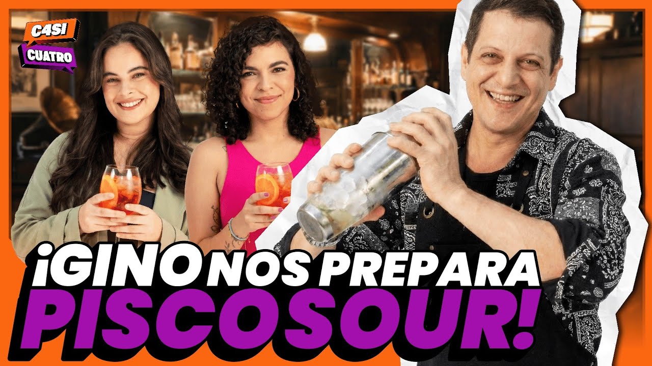 ​GINO HACE PISCO SOUR EN VIVO 😵‍💫 | CASI 4 con Gino Pesaressi, Silvana Cañote y Michilala