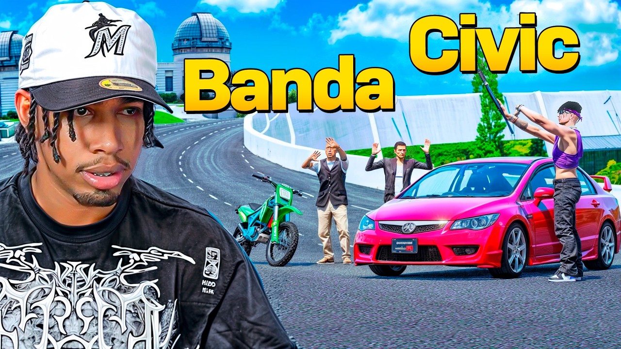 Usamos Un Civic Stock Para Amedrentar A La Banda Enemiga En Gta Rp