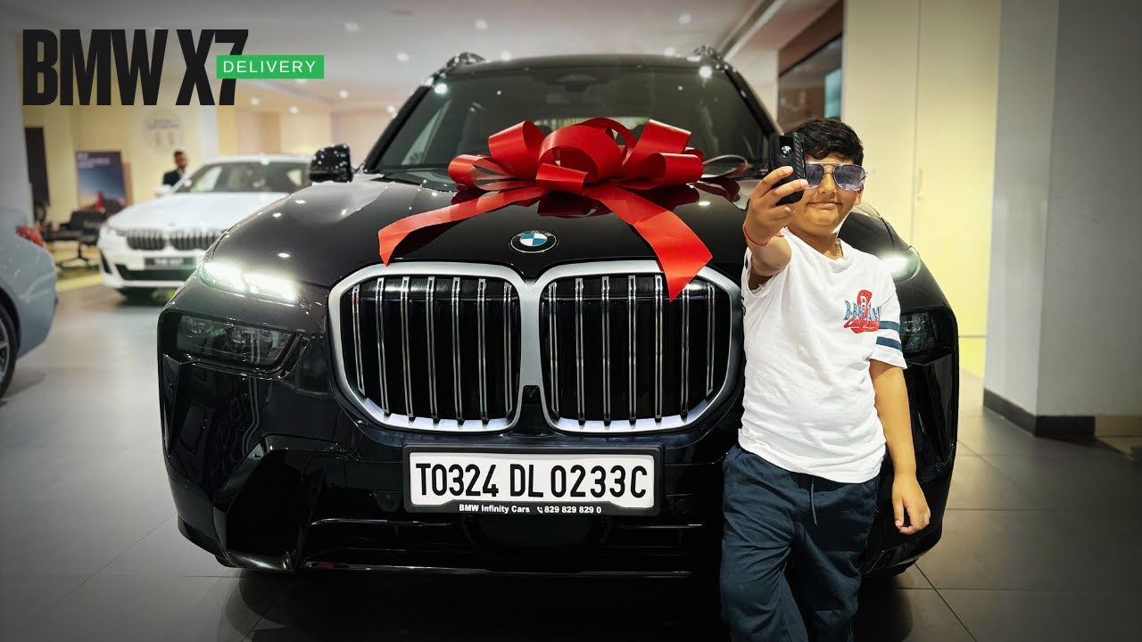 BMW X7 Delivery Vlog - This is What ₹1.5 Crore Feels Like 😍