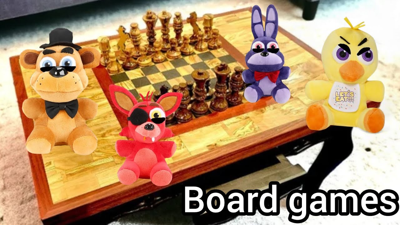 Fazbear & friends: board games :fmaf plush
