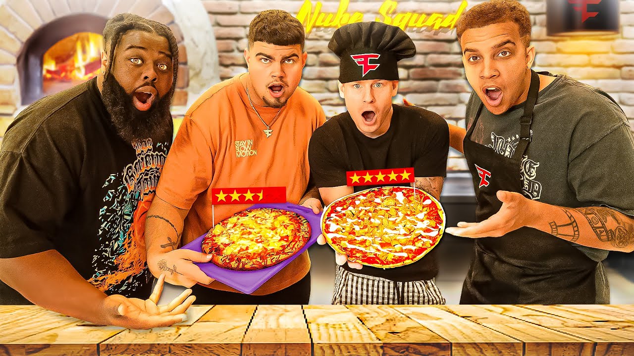 Who Can Make The BEST PIZZA? 🔥 FAZE NUKE SQUAD COOK OFF!