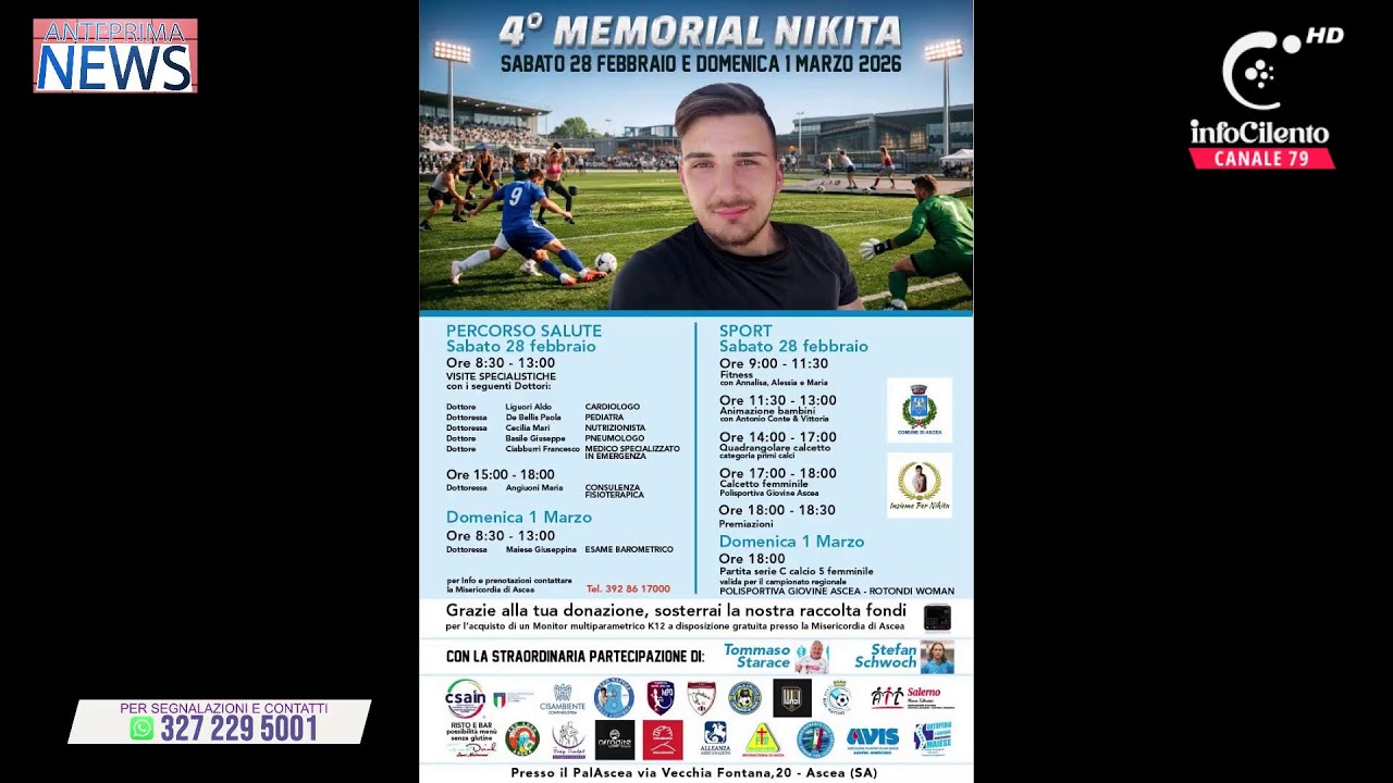 ANTEPRIMA NEWS 27 FEBBRAIO 2026