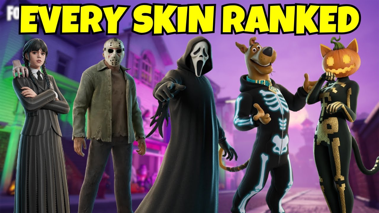 Рейтинг всех новых обликов Fortnite: кошмары 2025 года