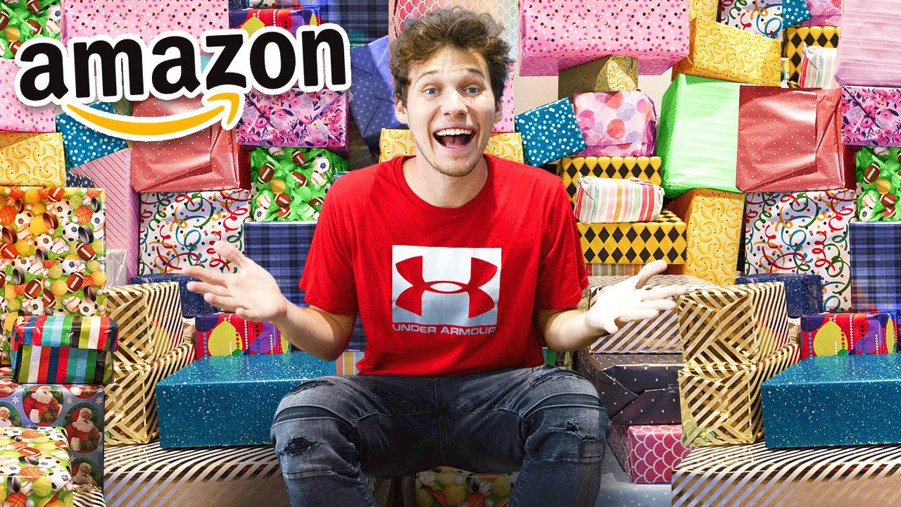 Surprising Friends With 100 Mystery Amazon Presents!