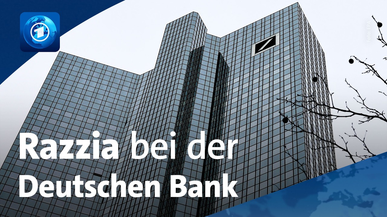 Verdacht auf Geldwäsche: Razzia bei der Deutschen Bank