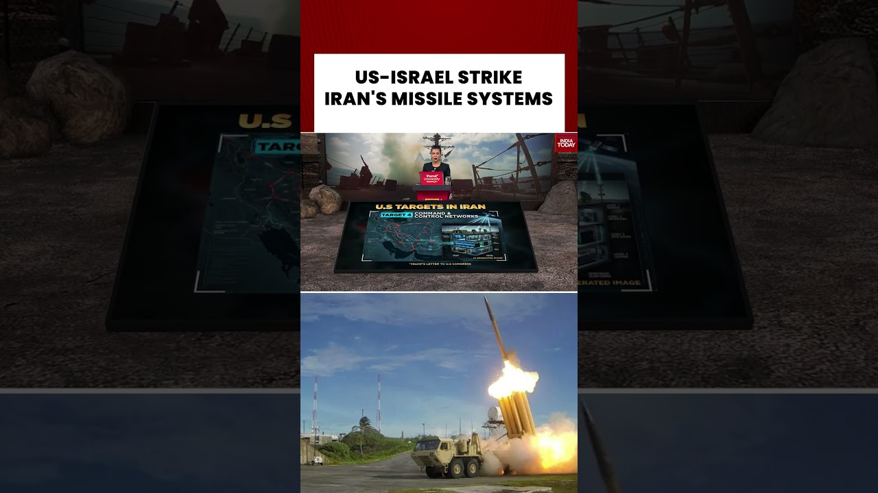 US-Israel-Iran War: US & Israel Hit Iranian Military Sites  #usiranwar #usisrael #israeliranwar