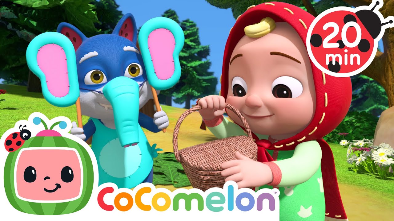 The Wolf and Little Red Riding Hood | CoComelon Stories and Songs | Learning with Animals