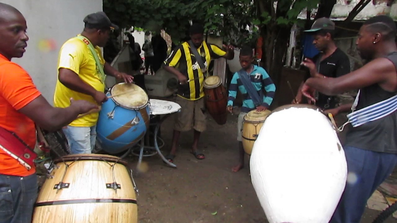 Candombe, Pikiki y su familia. Ciudad vieja, montevideo