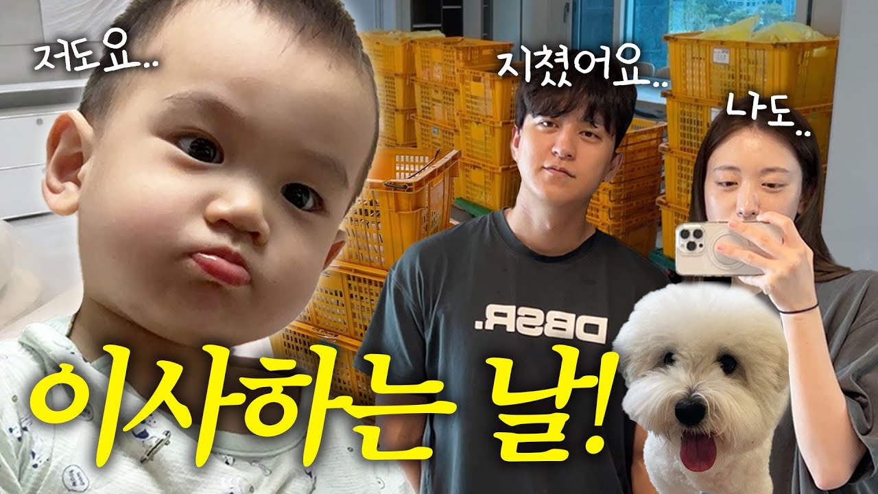 [VLOG] 드디어 이사했어요❗️역대급 힘들고 오래 걸린 이사📦
