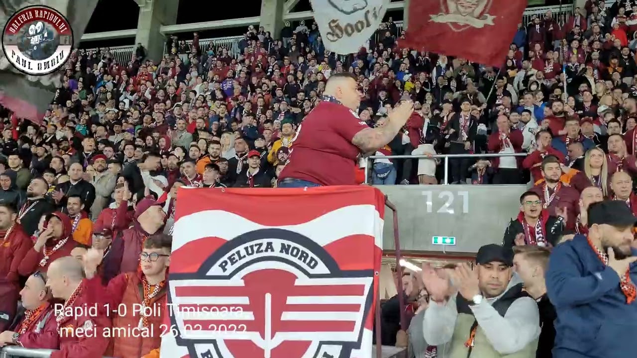 Samba Rapid @ inaugurarea noului Giulești, Rapid - Poli Timișoara (1-0) 26.03.2022