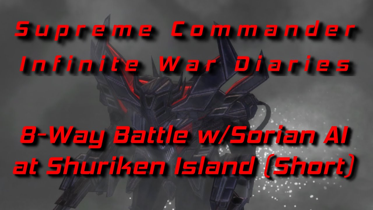 8-Way Battle w/Sorian AI at Shuriken Island (Short)