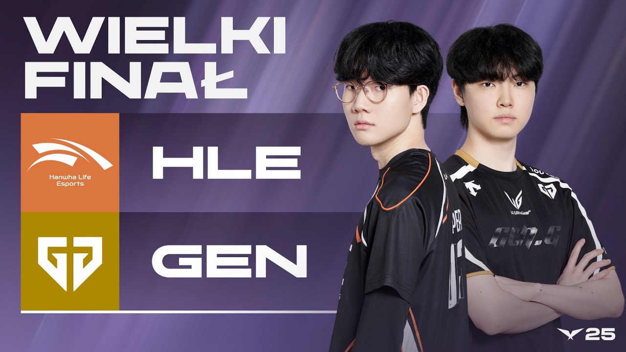HLE vs GENG | WIELKI FINAŁ LCK 2025 | #LeagueOfLegends #LCK