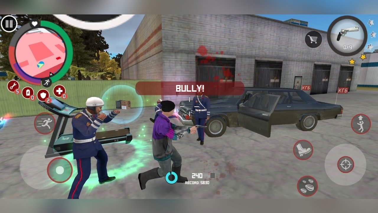 Slavic gangster style | FIGHT WITH THE POLICE | Android GamePlay FHD