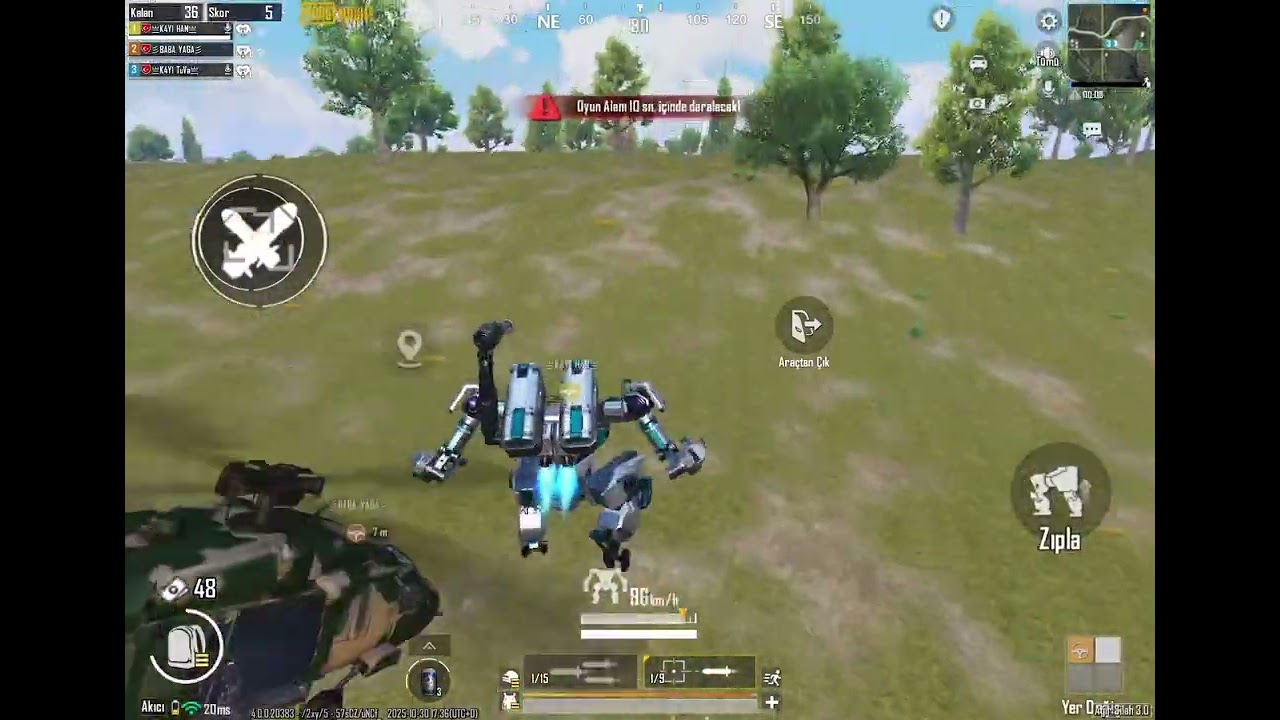TAKLİTLER ASLINI YAŞATIRMIŞ 🤫 PUBG MOBİLE AĞIR SİLAH MODU