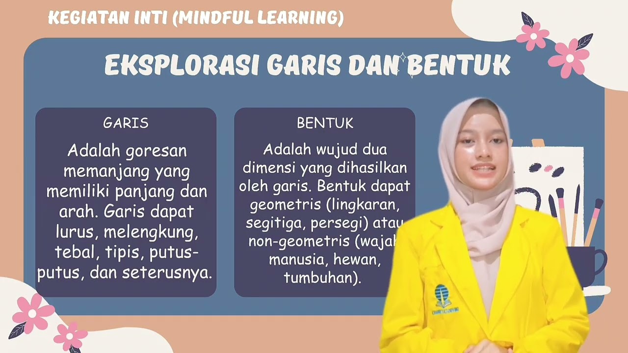 MEMBUAT RUMAH DARI GARIS & BENTUK SEDERHANA | TIZKA ADAWATI SILMI