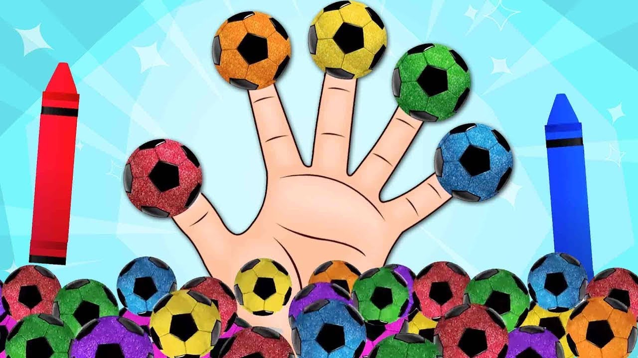 Soccerball Finger Family ⚽ | Rimas da família dos dedos | Músicas Infantis