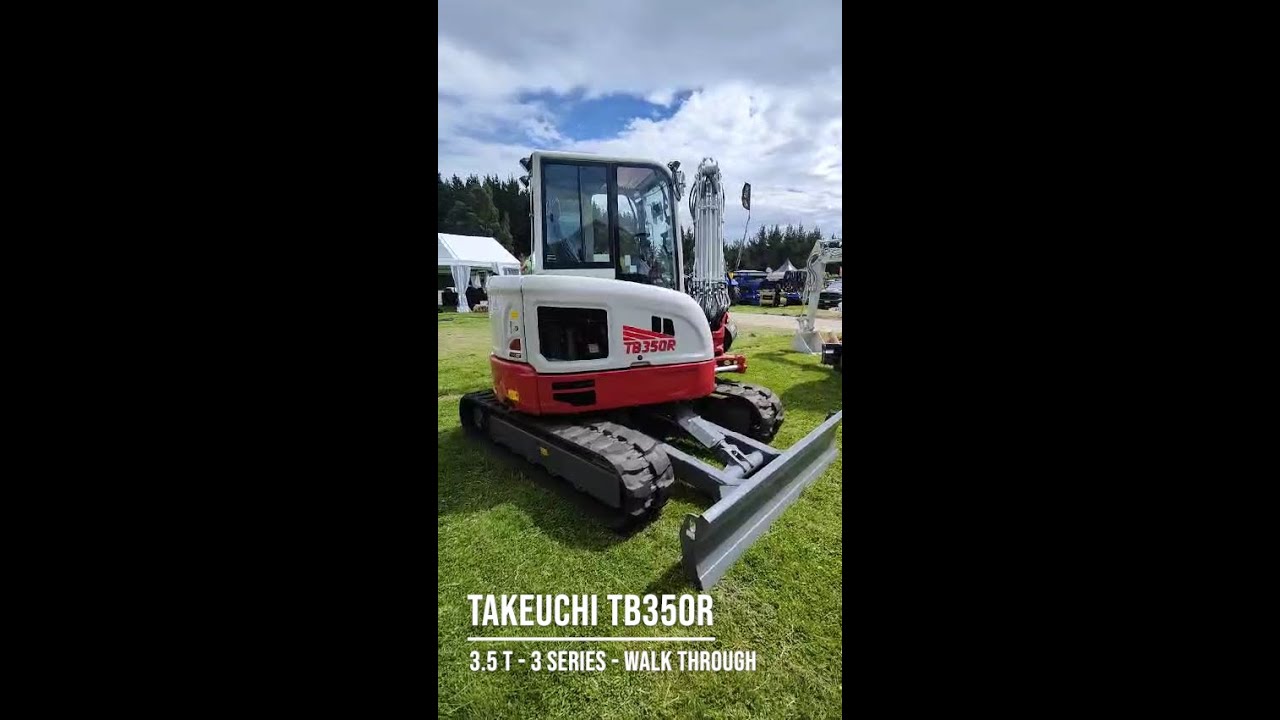 Central Group Takeuchi TB350R Walk through - Alex Hacker