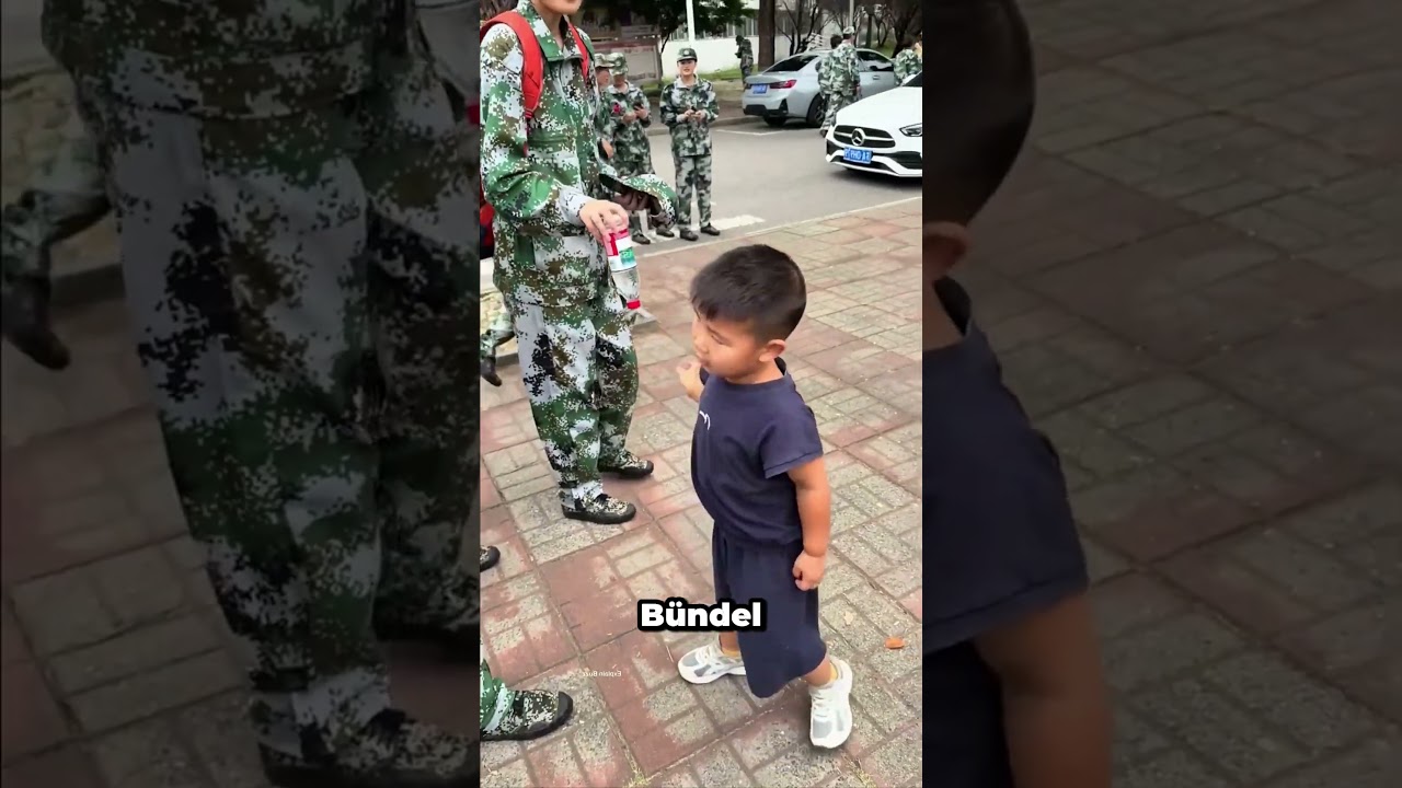 Dieses Kind überrascht die ganze Armee!