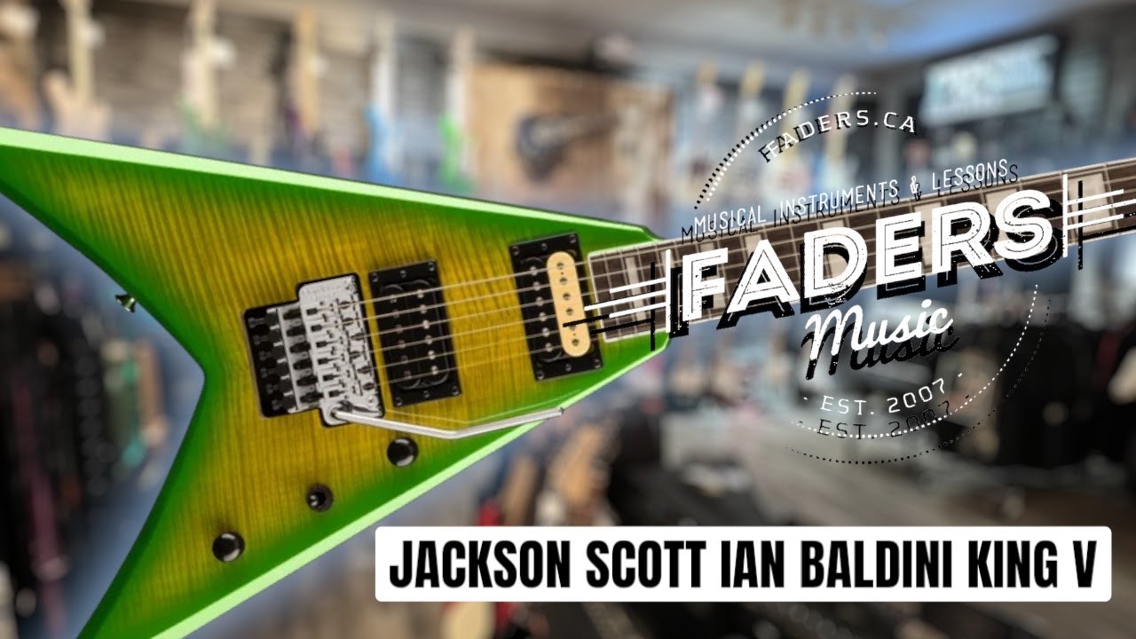 Jackson Scott Ian Signature KVX King V – Baldini Finish | Quick Overview
