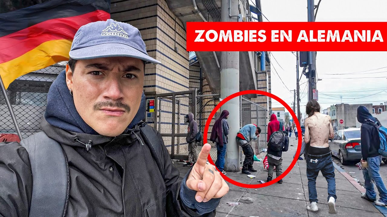 Viviendo 15 MINUTOS de TERROR con los ZOMBIES EN ALEMANIA 💀🇩🇪