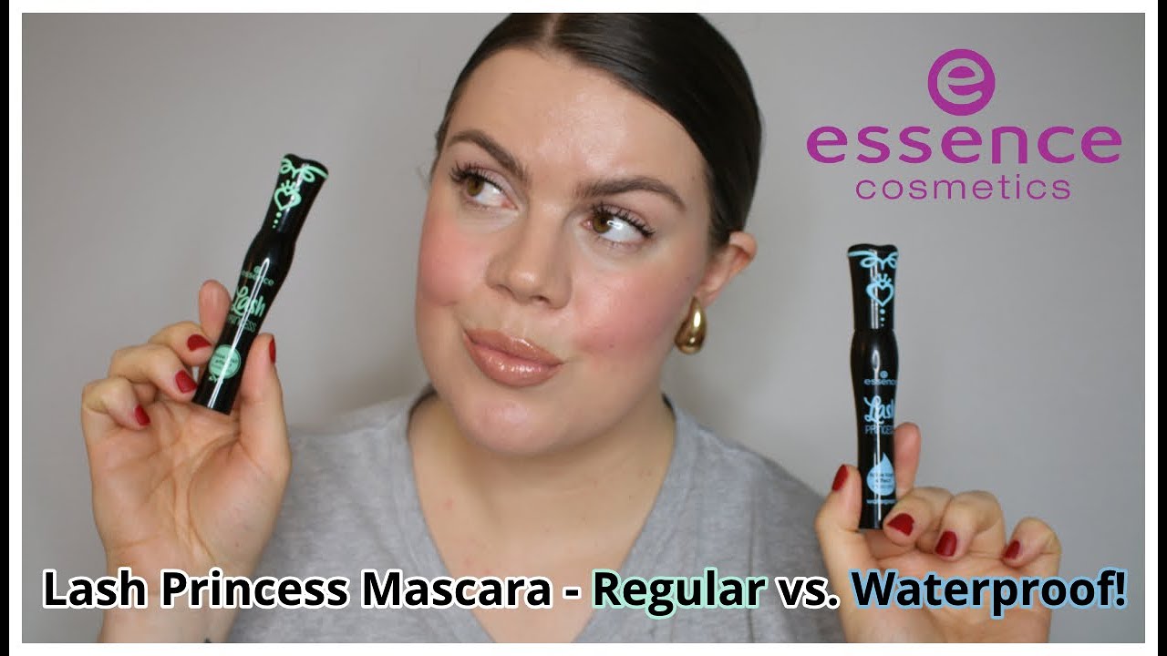 БИТВА туши для ресниц Essence Lash Princess False Lash Effect! Обычная против водостойкой