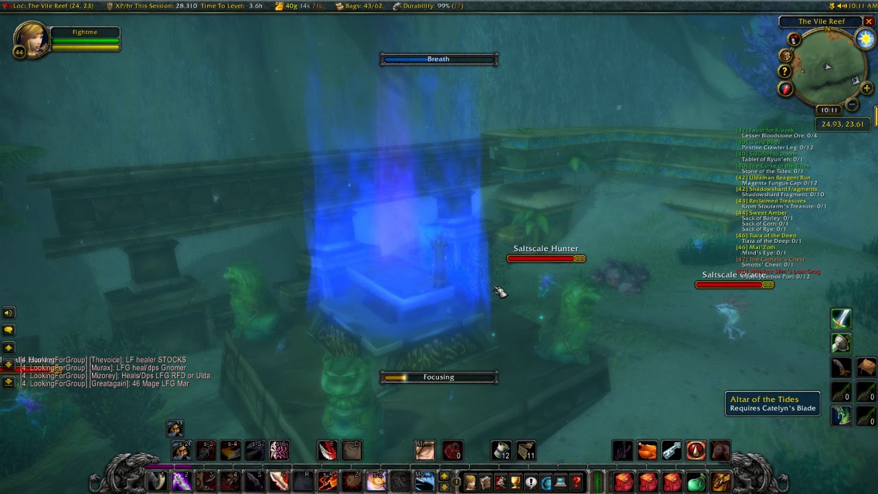 Altar of the Tides location in WoW Classic