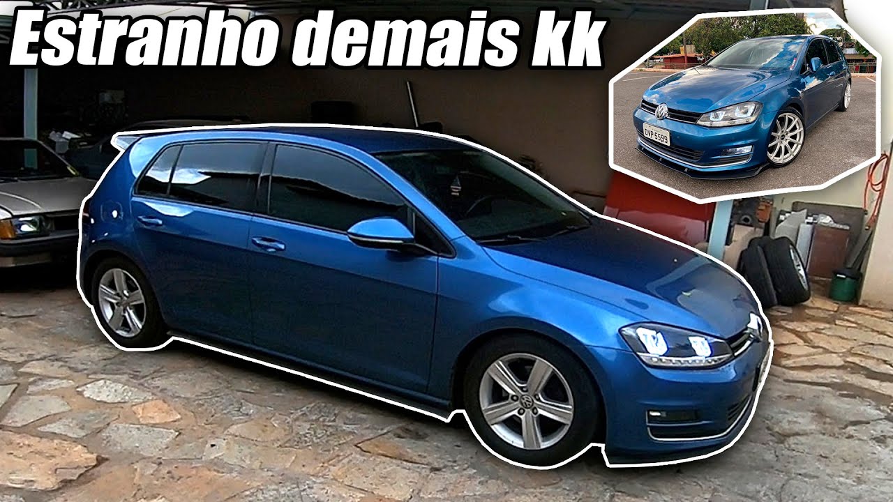Dei uma boa mudada no Visual do Golf TSI