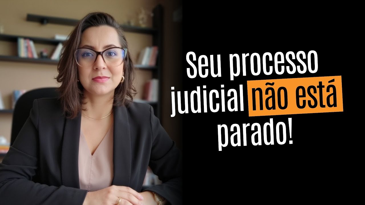 Não é o processo que está parado! É você que não consegue mais esperar em silêncio.