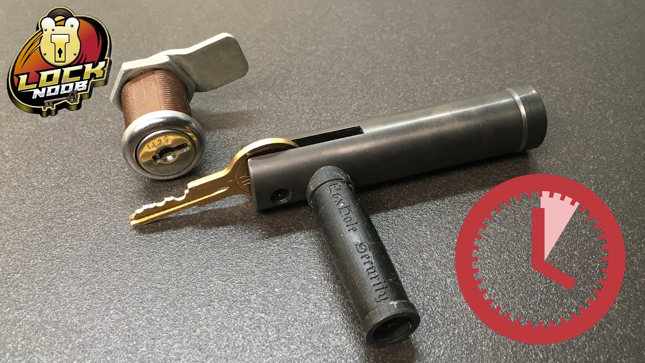 Impressioning a Yale and Towne Cam Lock Key in Real Time