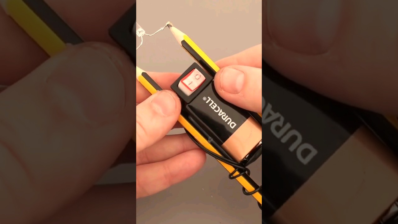 Pencil Inventions With LED Light