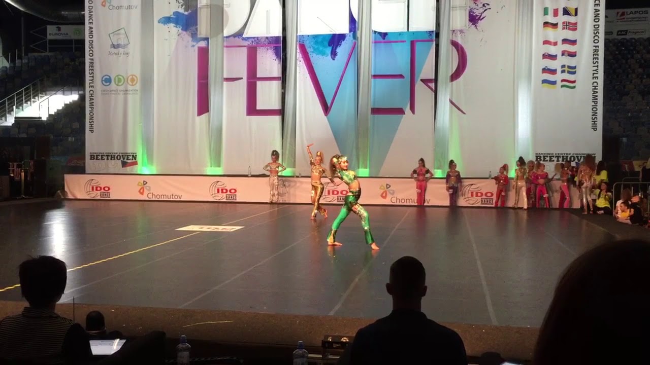 Nora Andersson 1/2 IDO DISCO DANCE CHAMPIONSHIPS CHOMUTOV 2018