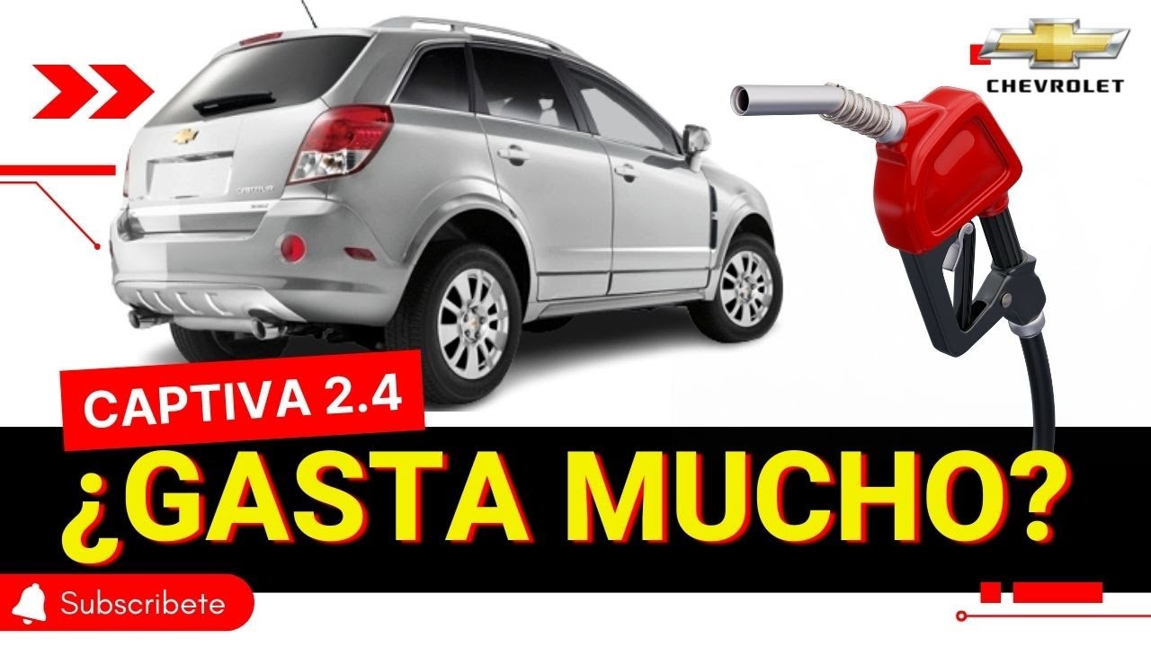 ¿MUCHA GASOLINA? Chevrolet CAPTIVA 2.4 |  Consumo de Gasolina, kilómetros por galón.