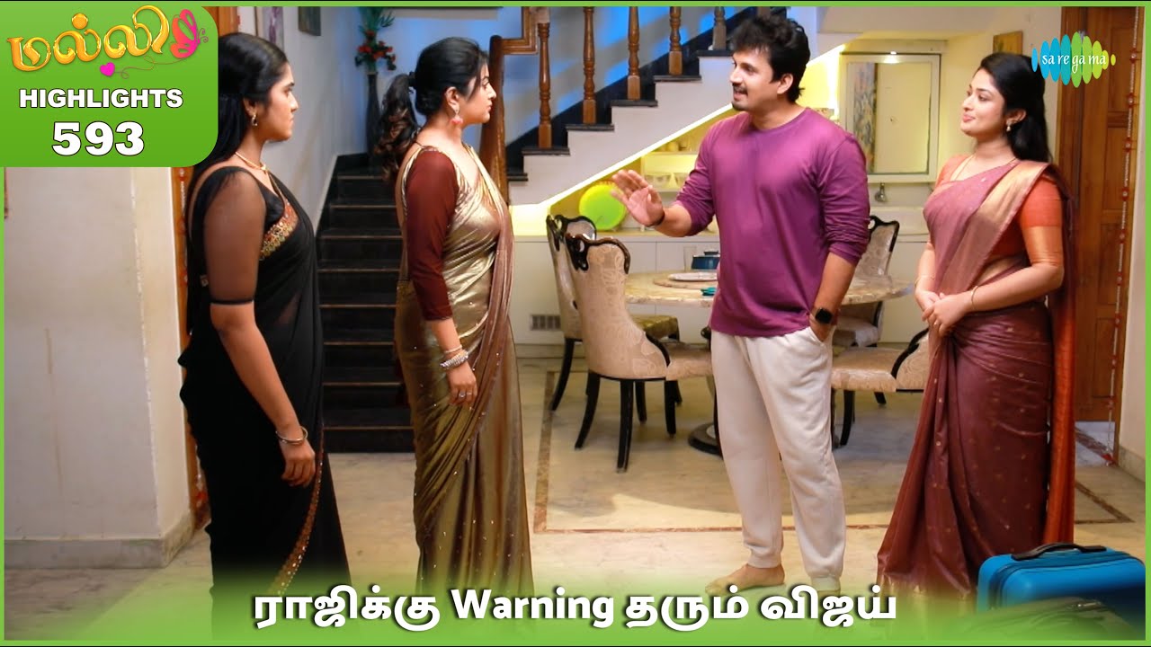 Malli Serial Highlights | Ep 593 | 18th Dec 2025 | Nikitha | Vijay | Saregama Dice TV Shows Tamil
