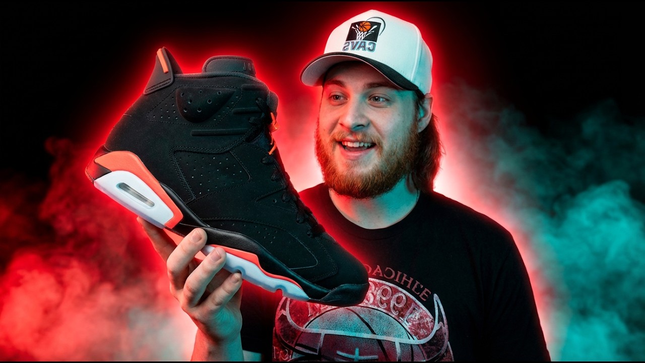 JORDAN 6 REVERSE INFRARED UNBOXING!!!!!!