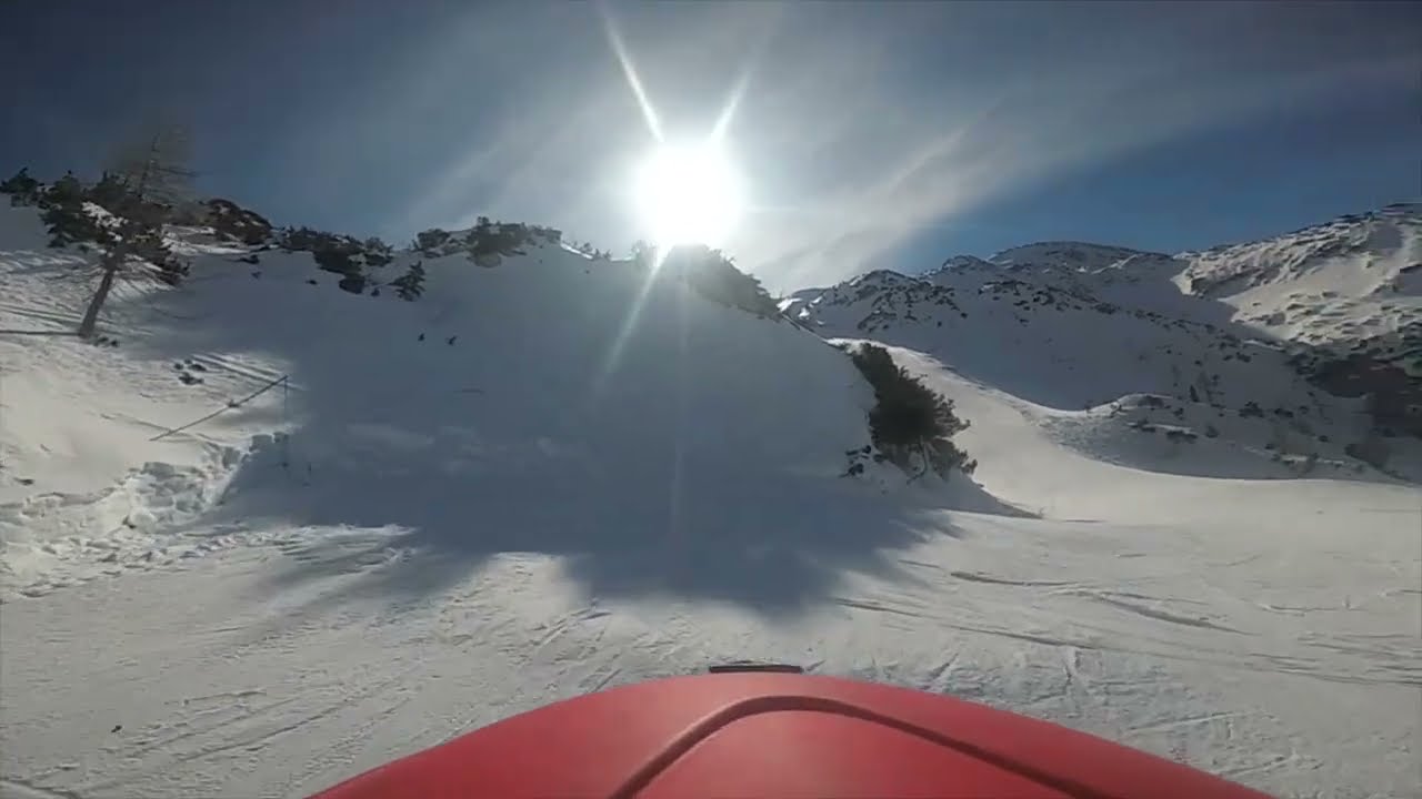 Slovenija, Bohinj, skijalište Vogel, kad DjP zas(k)ija, staza Zadnji Vogel